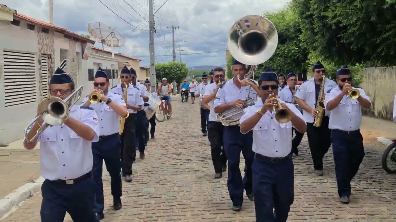 Dobrado - Saudade de Minha Terra - Filarmônica Bodocoense 🎶🎺🎷🥁