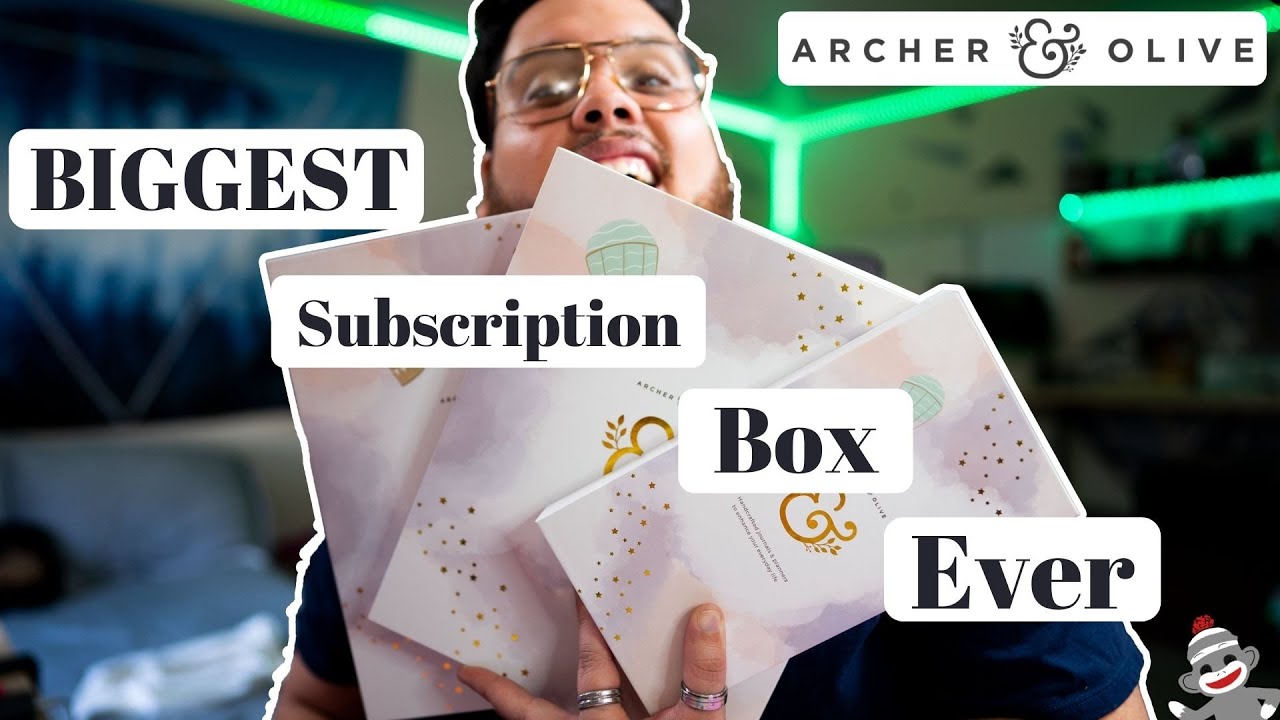 BIGGEST Archer and Olive Subscription Box YET! | March Subscription Unboxing and Mini Review |