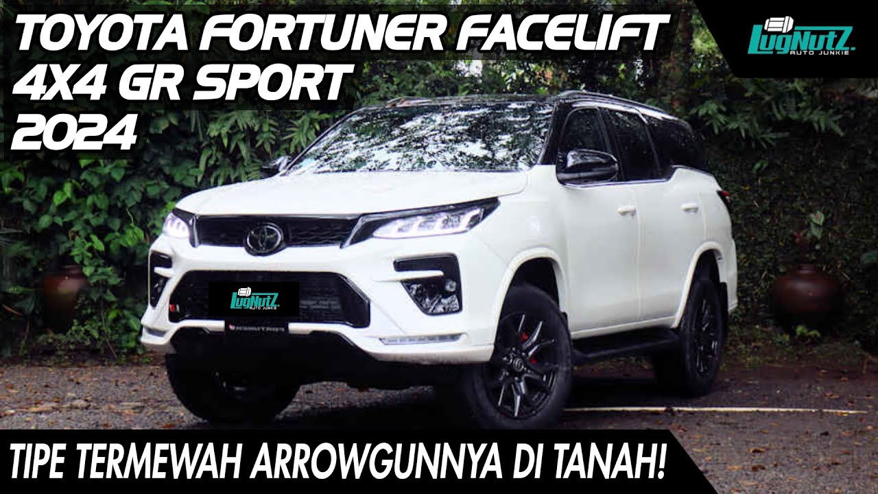 Jadi GAK LIMBUNG?! Apa RAHASIANYA? Toyota Fortuner Facelift 2024 4x4 GR Sport Siap ARROWGUN OFFROAD!