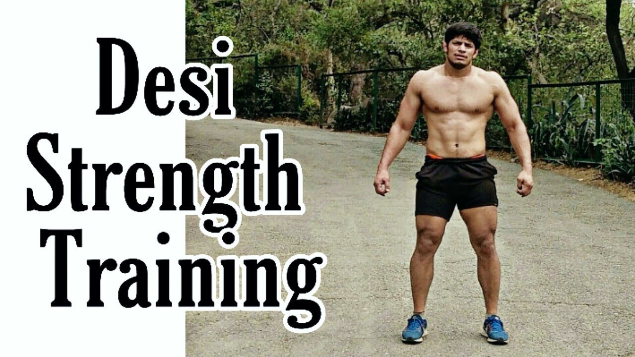 Desi Strength Training Without Equipments  Ft.  Wrestler Sunny Joon