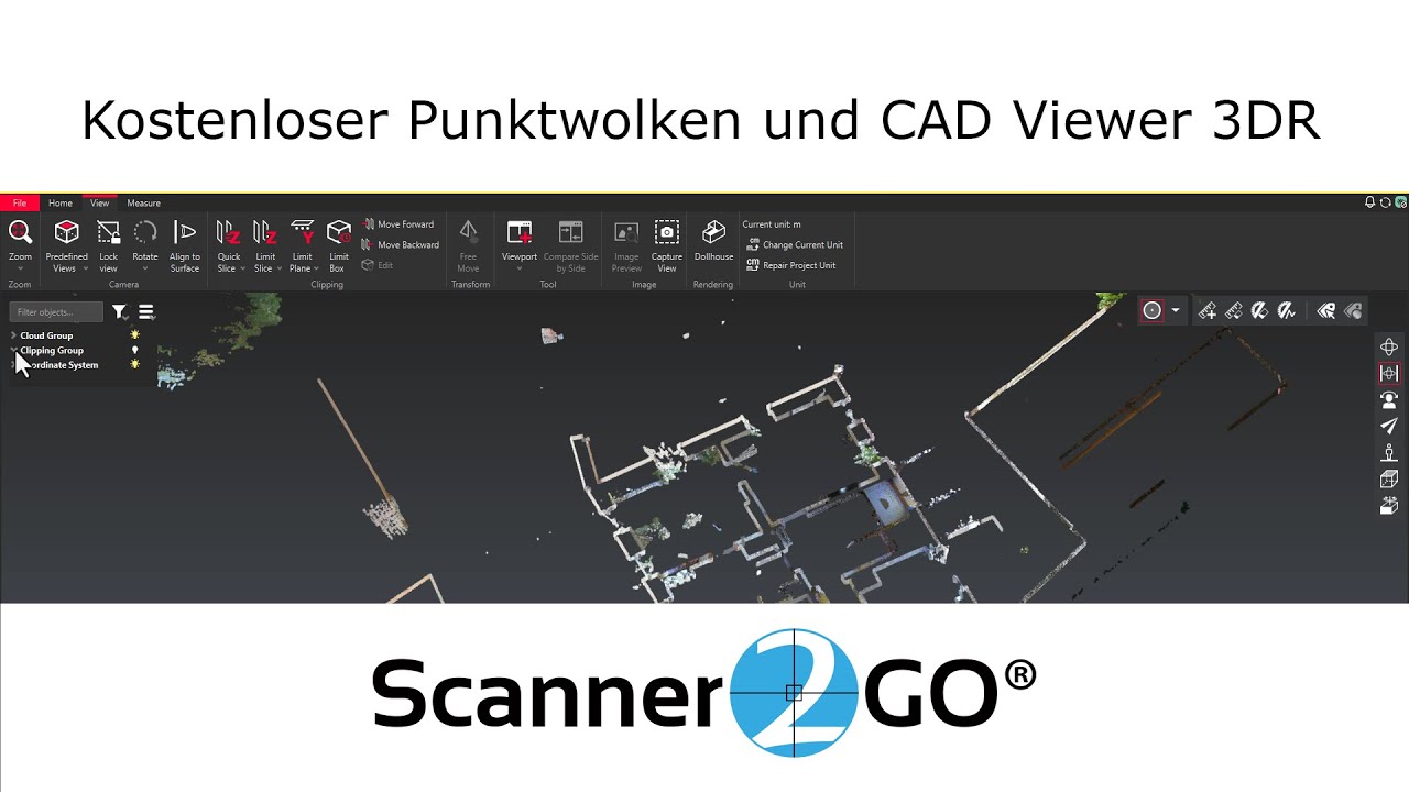 158 Kostenloser Punktwolken Viewer 3DR - Scanner2GO