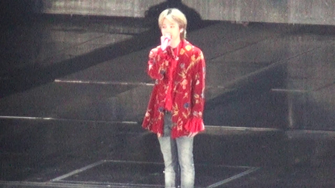 171231 빅뱅 콘서트 - 지드래곤 멘트