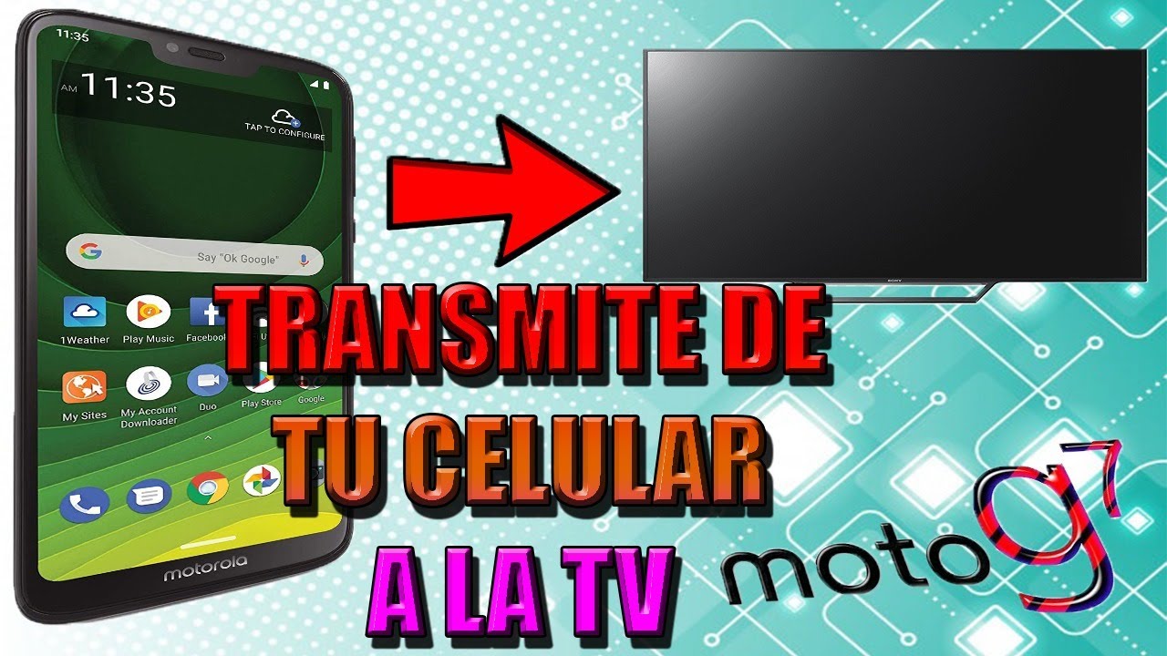 Moto g7 optimo maxx Transmitir pantalla a television estandard con Chromecast o Smart tv modo espejo