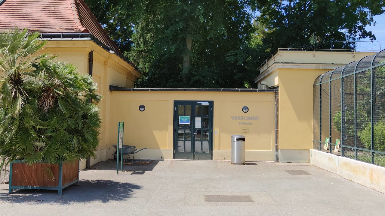 Vogelhaus Vogel Volieren Zoo. Aviario. Tiergarten Anlage. Park Schönbrunn Wien. Xiaomi Mi Note 10
