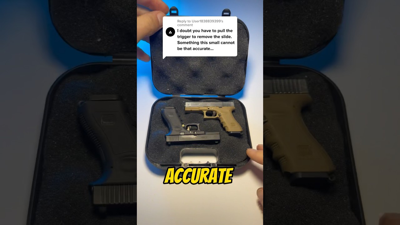 The worlds most accurate mini Glock 17