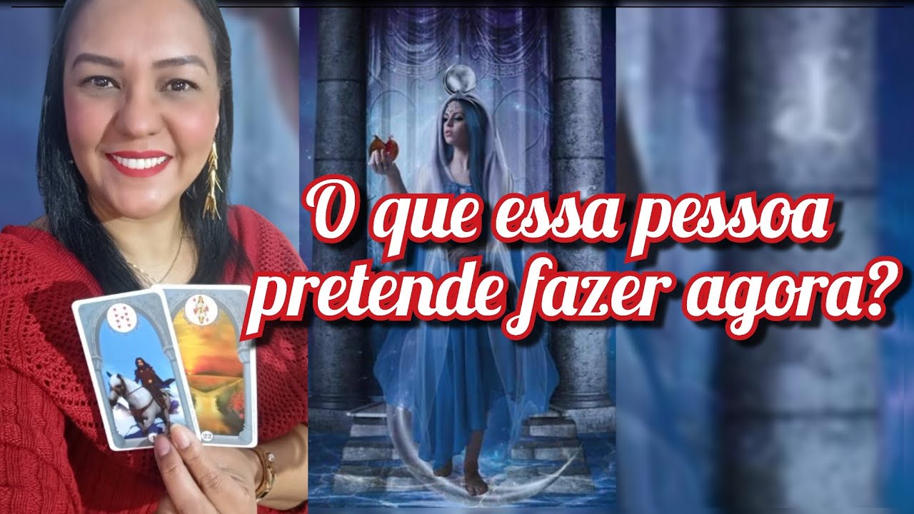 O que essa pessoa pretende fazer agora?