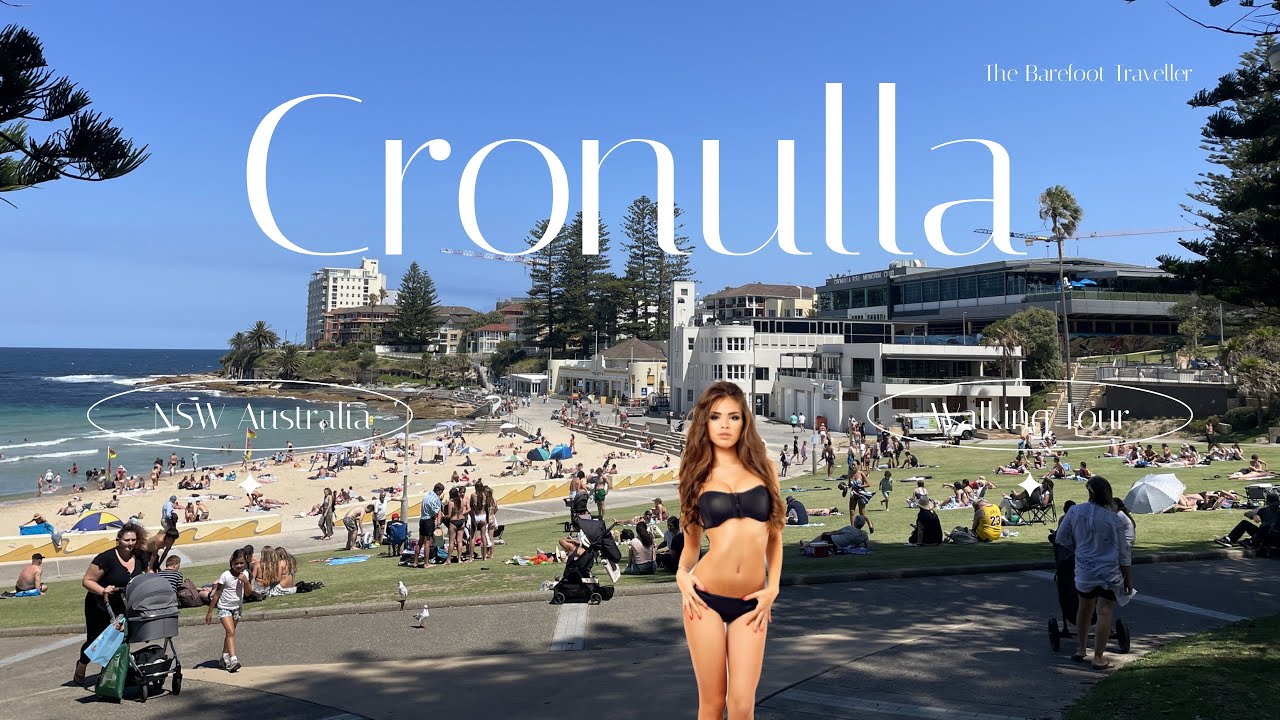 Cronulla Sydney NSW Australia Walking tour January 12 2023   HD 1080p