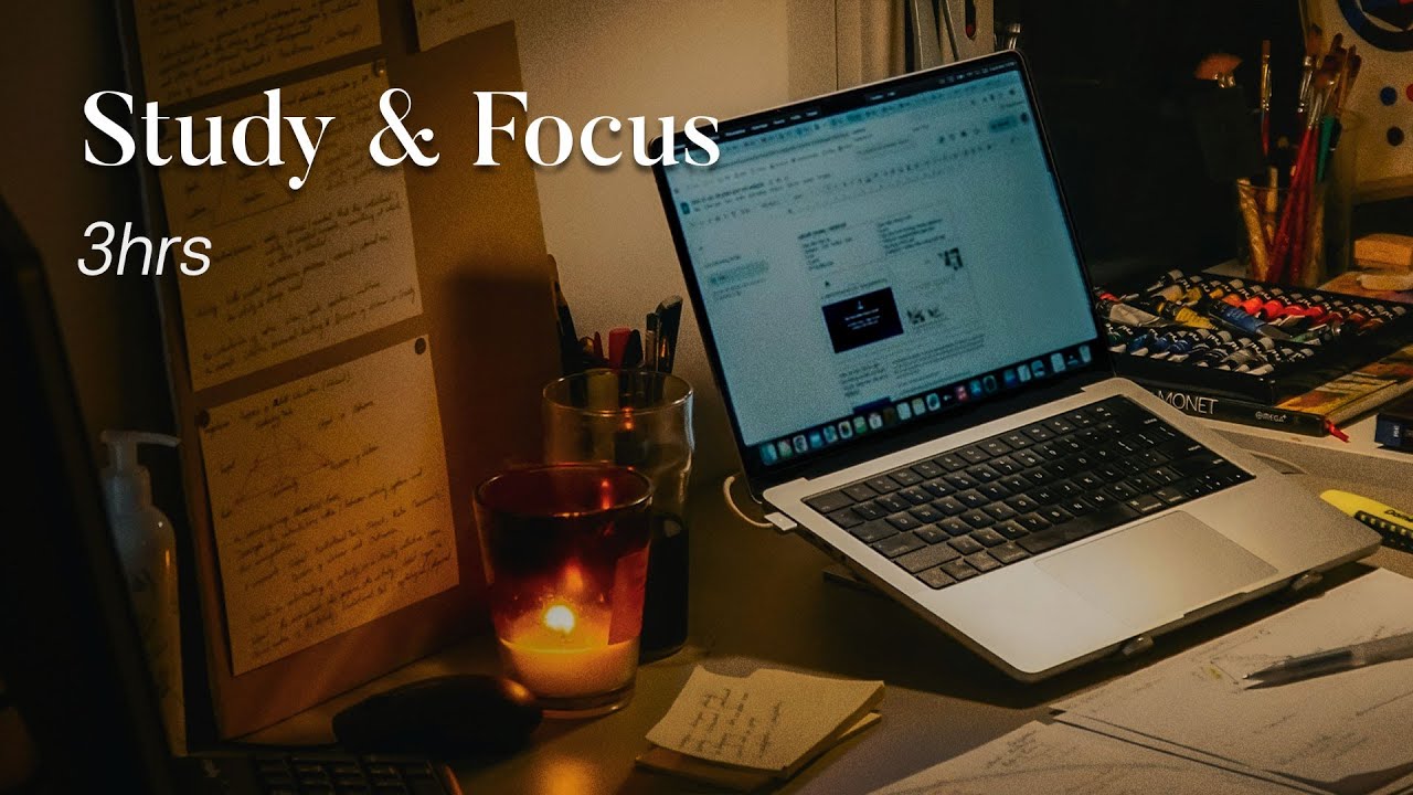 𝑷𝒍𝒂𝒚𝒍𝒊𝒔𝒕 (가사X) 모두가 잠든 늦은 밤, ADHD 집중 공부 플레이리스트 | lofi 스터디 음악 플리