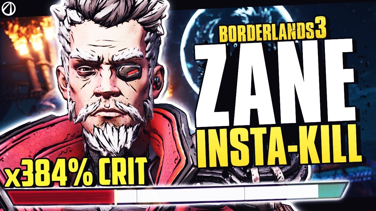 Borderlands 3 - ZANE BOSS DELETE BUILD For Endgame Mayhem 3 (Borderlands 3 Best Builds)