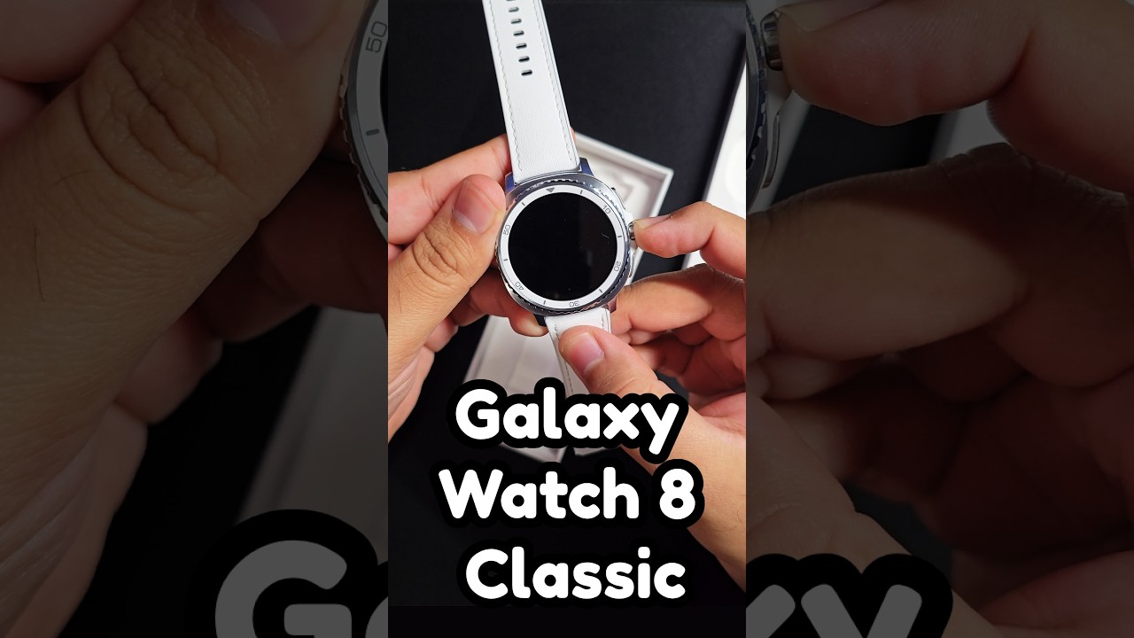 UNBOXING Galaxy Watch 8 Classic ASMR ⌚ (Fast & Satisfying Sounds)