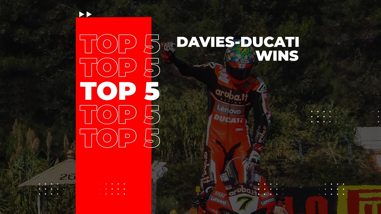 Топ-5 побед Дэвиса на Ducati