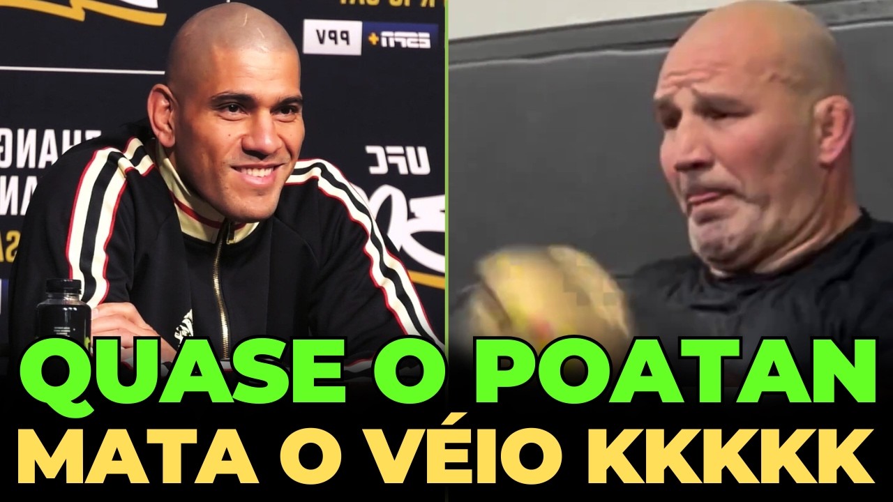 QUASE O POATAN MANDA O GLOVER DE ARRASTA PRA CIMA EM TREINO! ABRE O OLHO GANE!