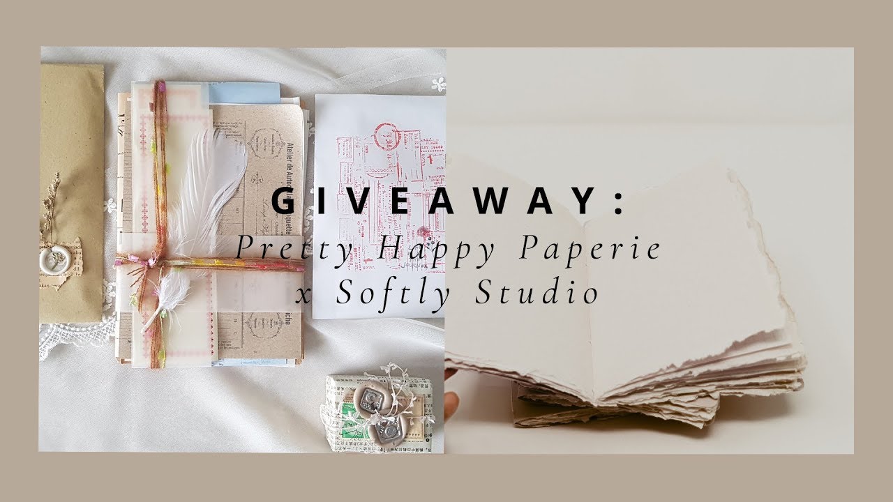 Giveaway: Pretty Happy Paperie x Softly Studio