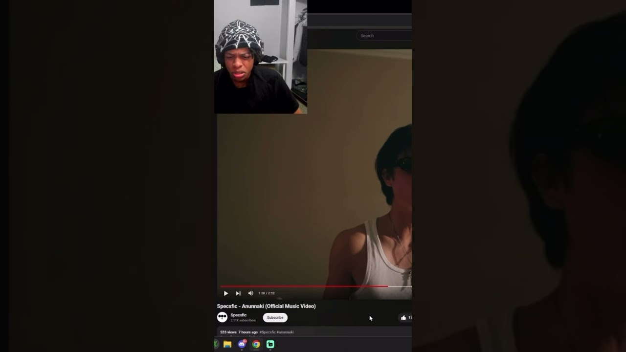 Kid expresses himself because of music video #specxfic