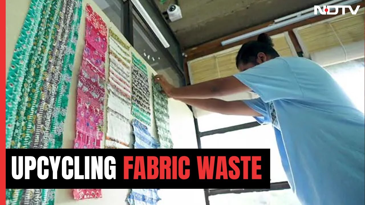 Students At National Institute of Design Are Upcycling Fabric Waste, Here's How