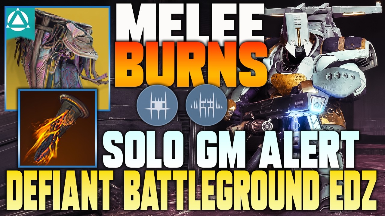 Prismatic Titan Consecration Build | Solo GM Alert Defiant Battleground EDZ | Destiny 2 Stoicism
