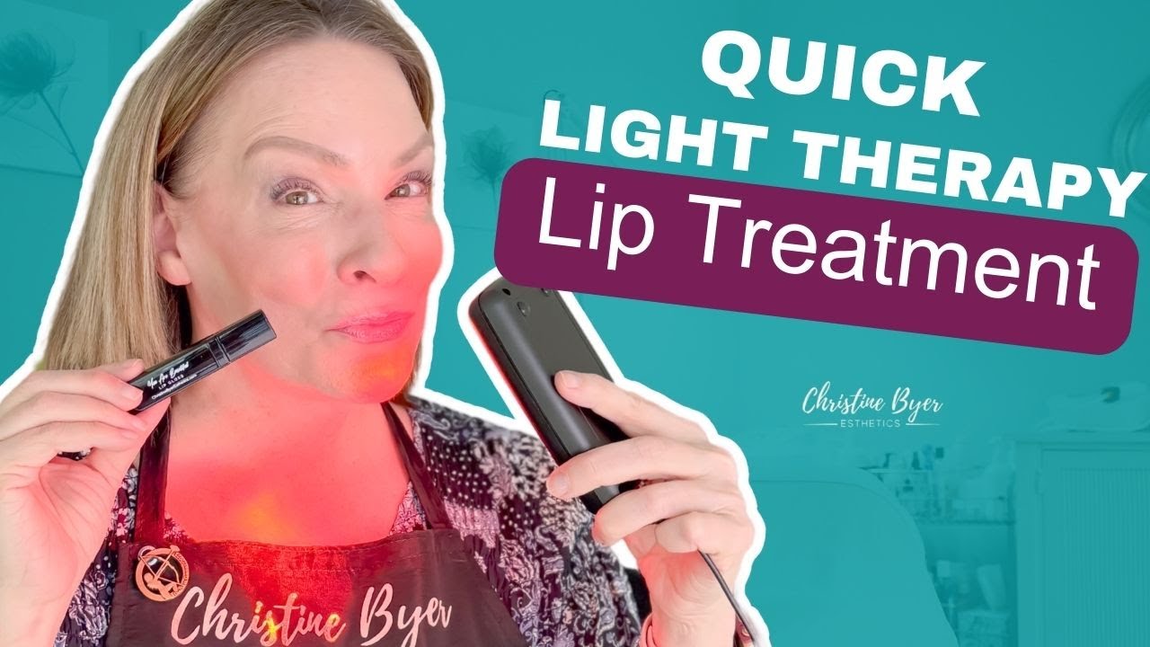 Erase Lip Wrinkles with This At-Home Red Light Treatment