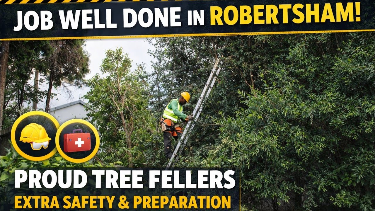 Beautifying a client's trees from  overgrown to smart , with precision and safety .