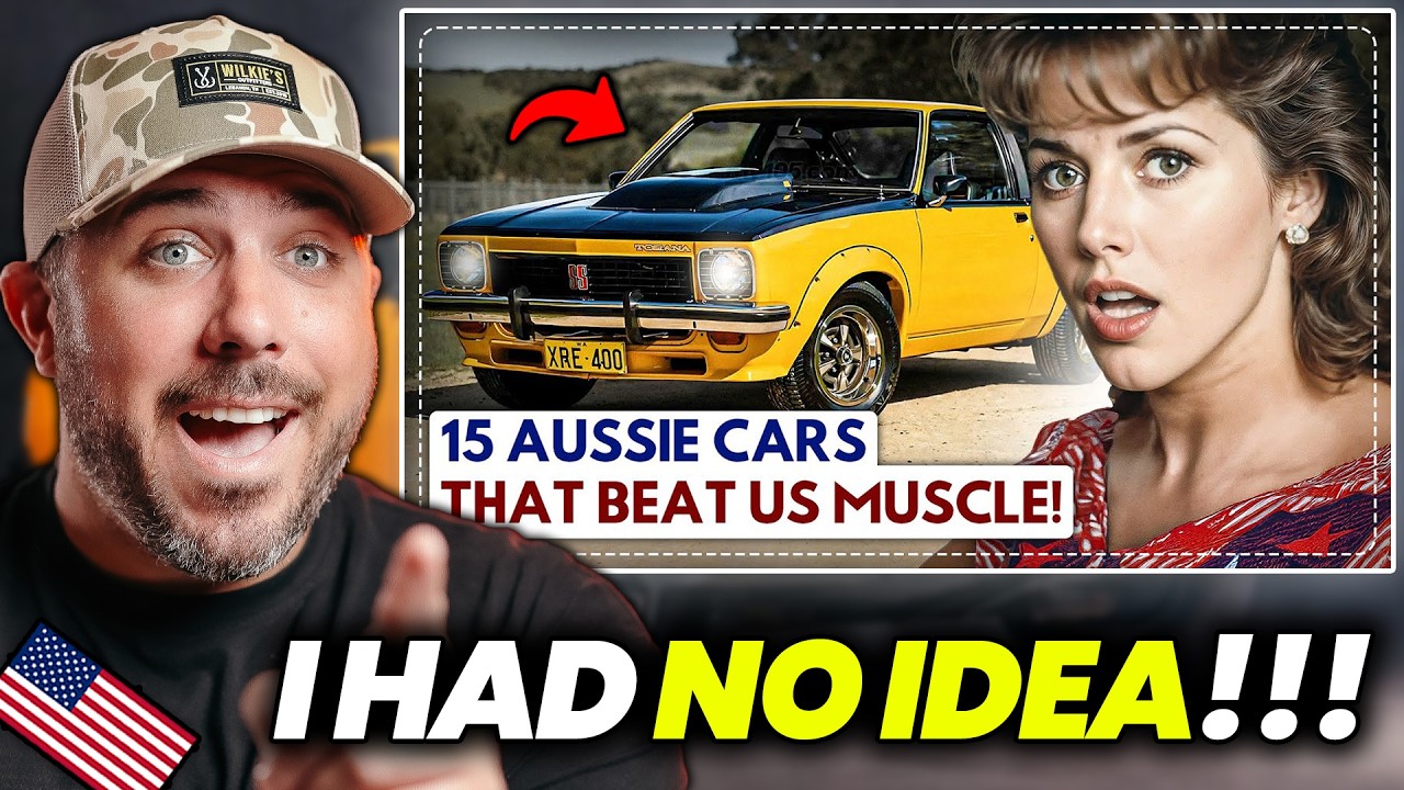 American Reacts to 15 Aussie Muscle Cars That Beat US Muscle
