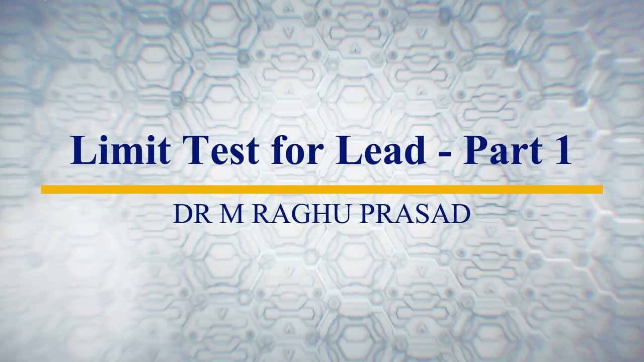 Limit Test for Lead - Part 1