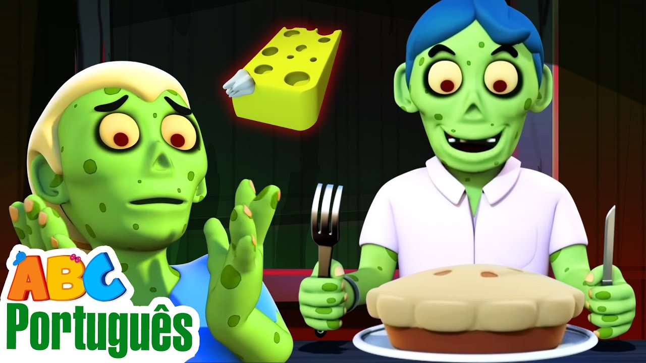 Onde Está Minha Torta? 🥧 | Família Zumbi No Jantar | Músicas Infantis | Aqui Bebês Cantam