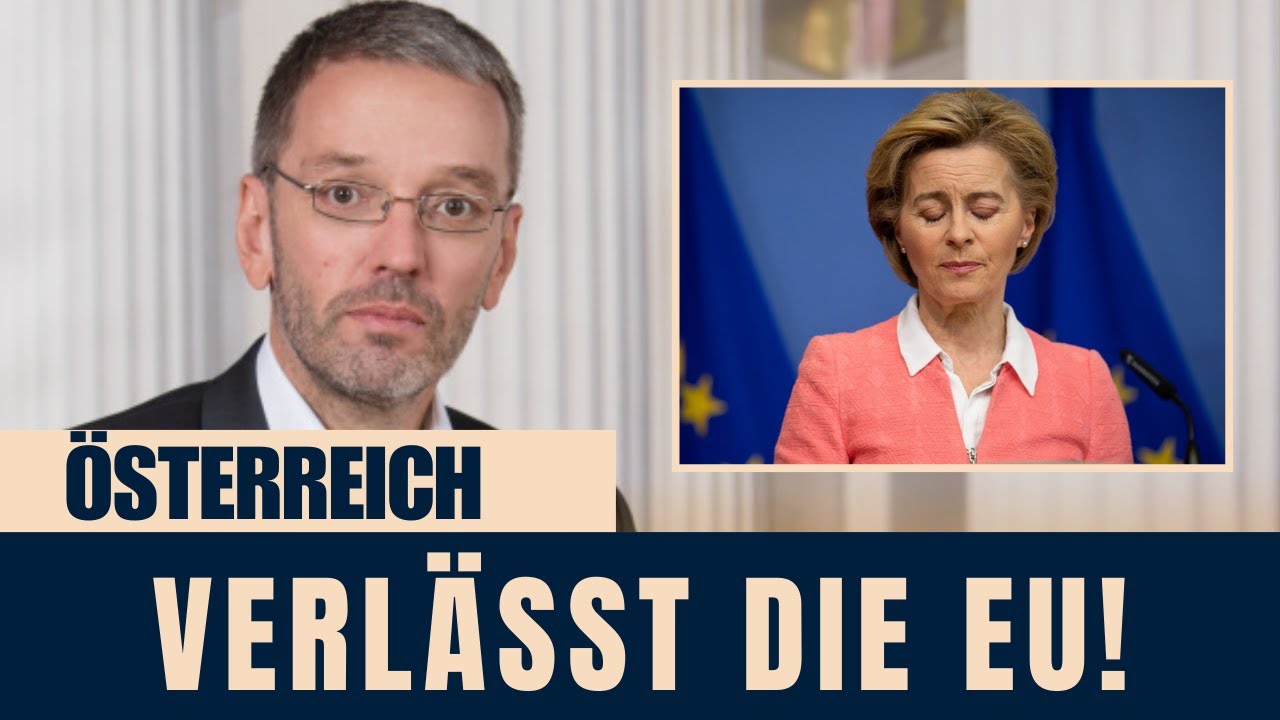 Austritt aus der EU? &ndash; Was Kickl gerade sagte, schockiert ganz Europa!