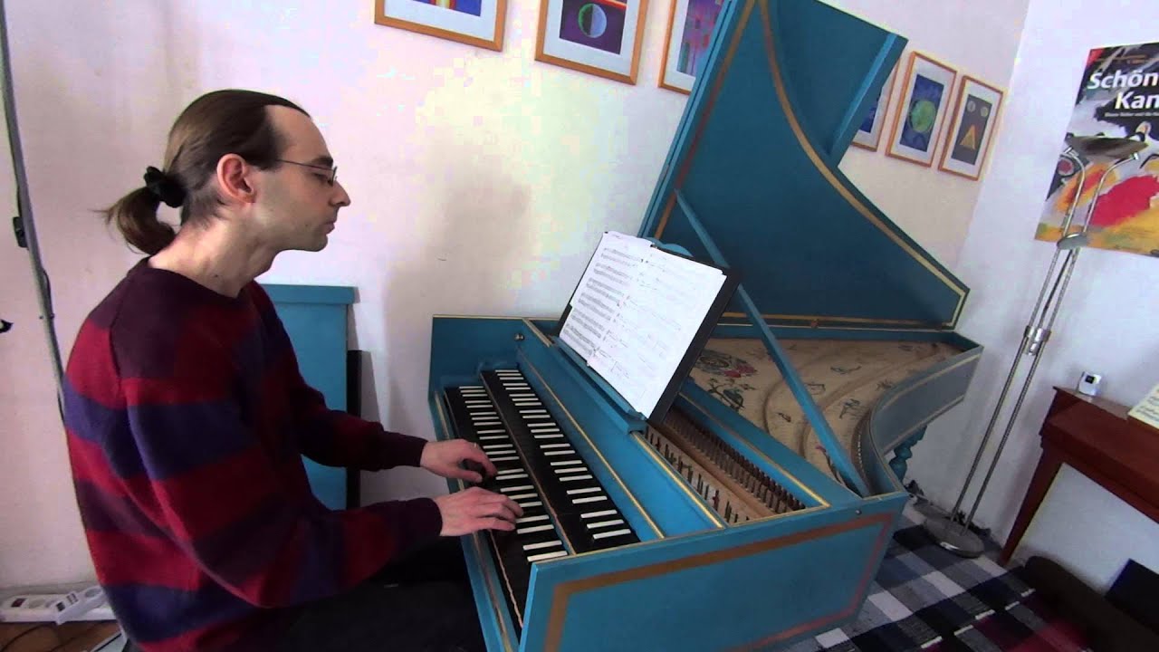 Rameau: Premier Livre – Menuet. John Moraitis, harpsichord.
