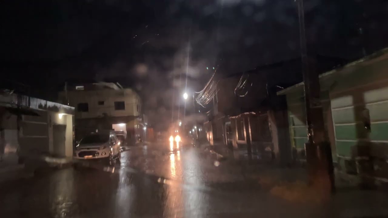 Chuva intensa agora em poções Bahia 