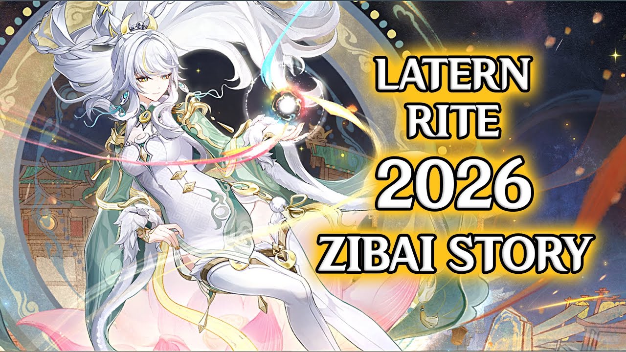Latern Rite 2026 Complete Zibai Story Quest 4K 60fps - Genshin Impact 6.3
