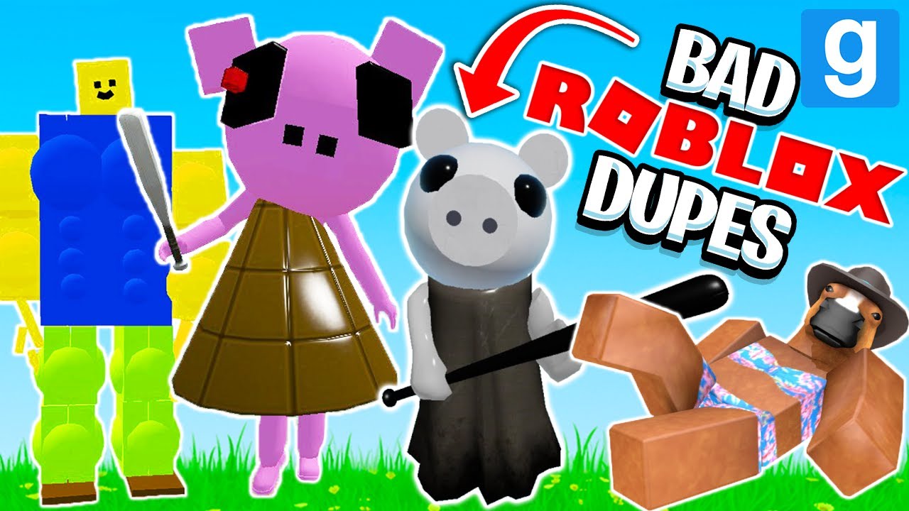 BAD ROBLOX DUPES! (Garry's Mod Sandbox) | JustJoeKing