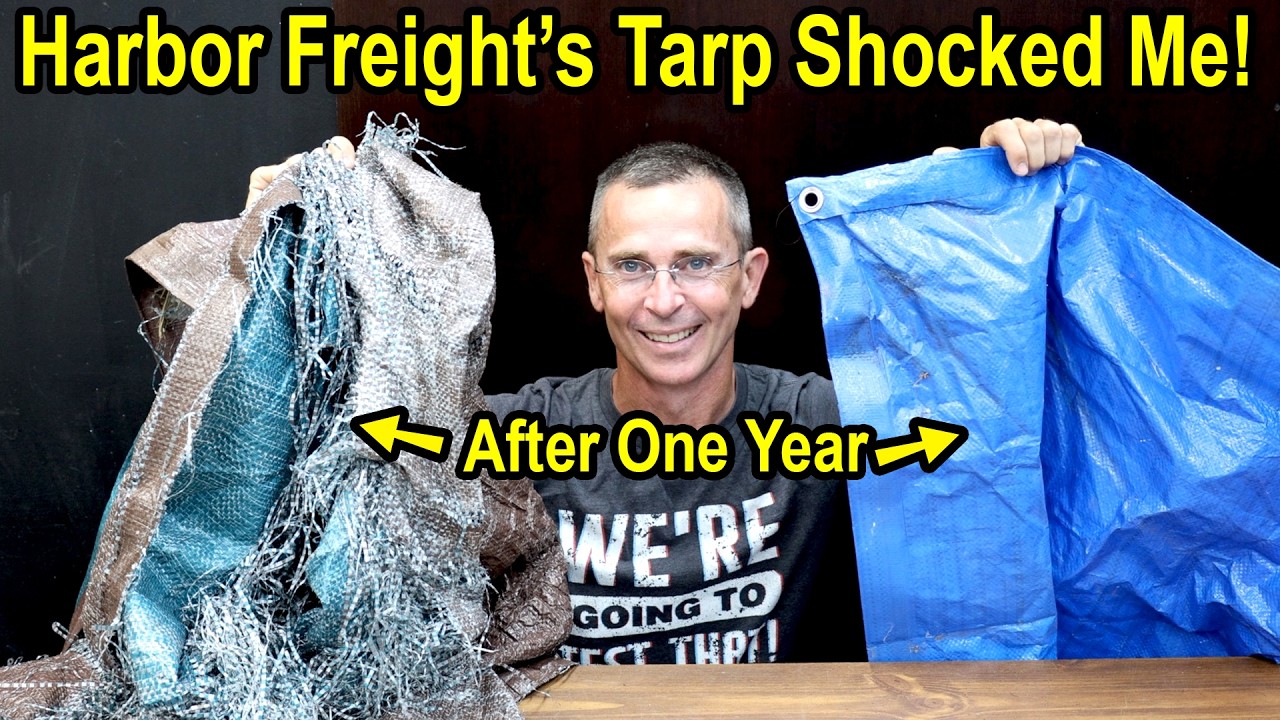 Don&rsquo;t Buy Another Tarp Until You See This 1-Year Test (14 Tarps!)