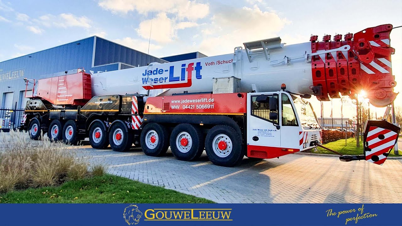 Demag AC 500-8 renovation project | Paint shop Gouweleeuw