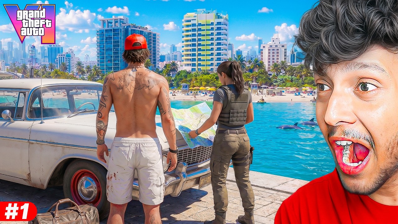 FINALLY NEW JOURNEY BEGINS - Welcome To GTA VI Series 😍#1