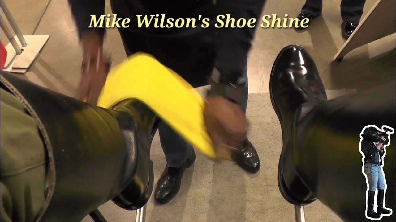 Чистка обуви Майка Уилсона на мотошоу в Спокане!