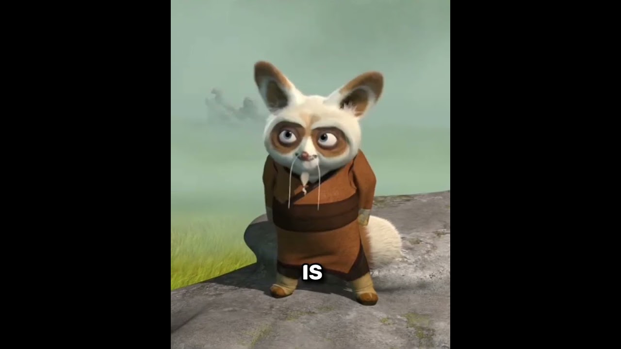 Why Shifu is a red panda in “Kung Fu Panda” 