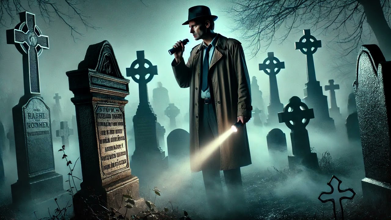 Tajemstv&iacute; Vy&scaron;ehradsk&eacute;ho Hřbitova | Krimi mystery audio pov&iacute;dka | Mluven&eacute; slovo