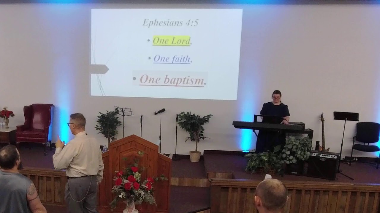 “Water Baptism the Bible Way” with Pastor Dan Judy (3/01/2026)