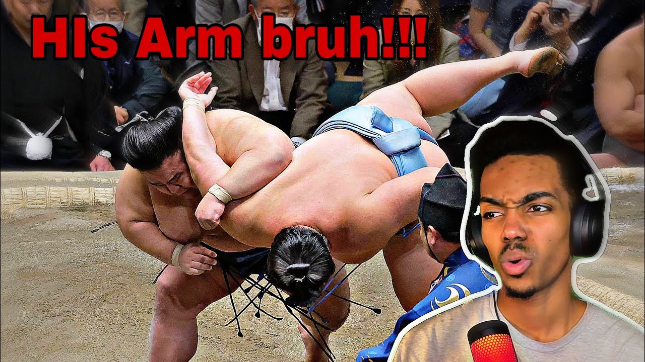 Reacting to the most BRUTAL Sumo Wrestling Fights!!!
