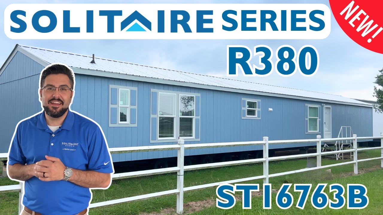 Solitaire Homes 380 ST16763B Full Home Tour | Single Wide Manufactured Home