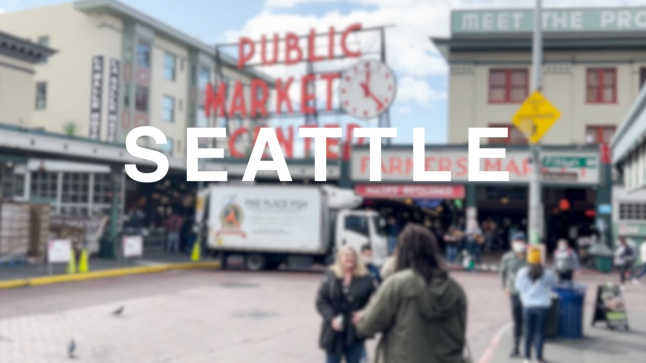 iPhone 13 Pro: Downtown Seattle - Pike Place Market, Kerry Park, Starbucks Reserve