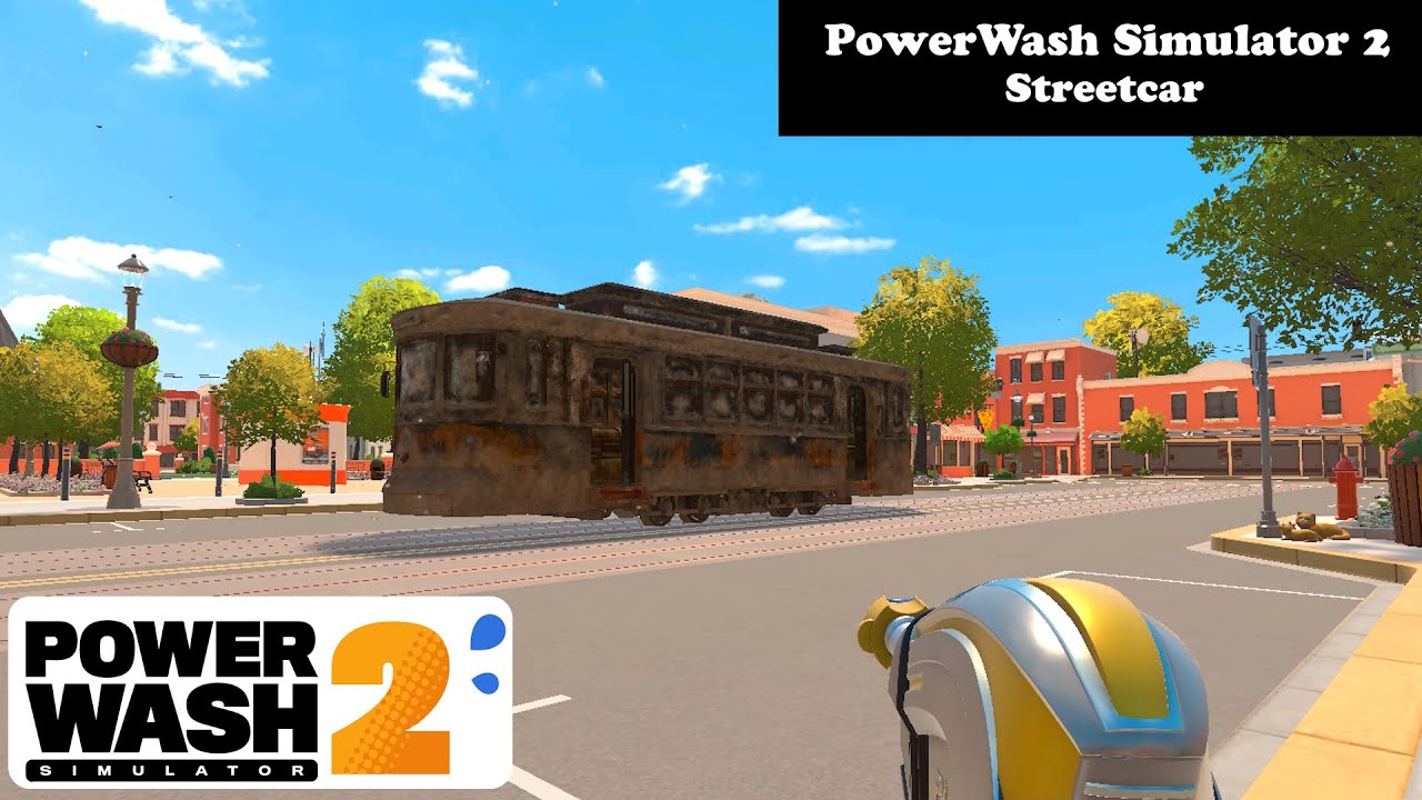 PowerWash Simulator 2 - Трамвай (Работа 27)