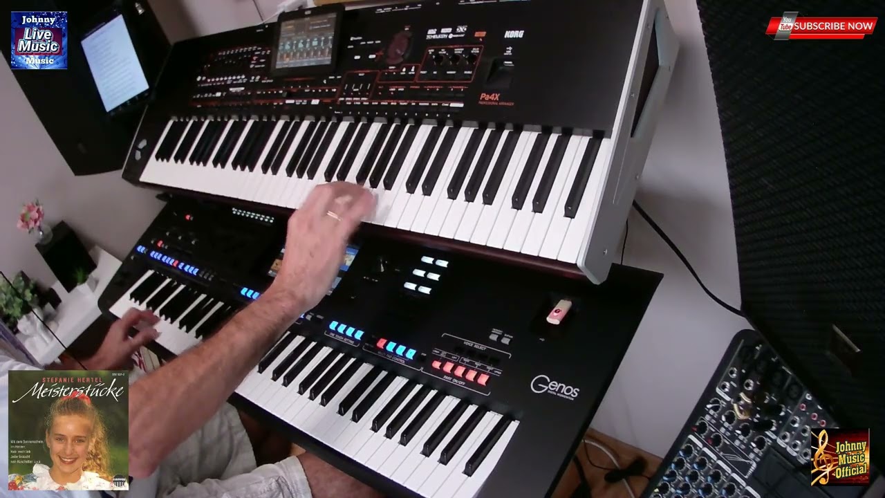 German Schlager Waltz Hit Medley | Yamaha Genos & Korg Pa4X Pro Keyboard Cover by Johnny Music
