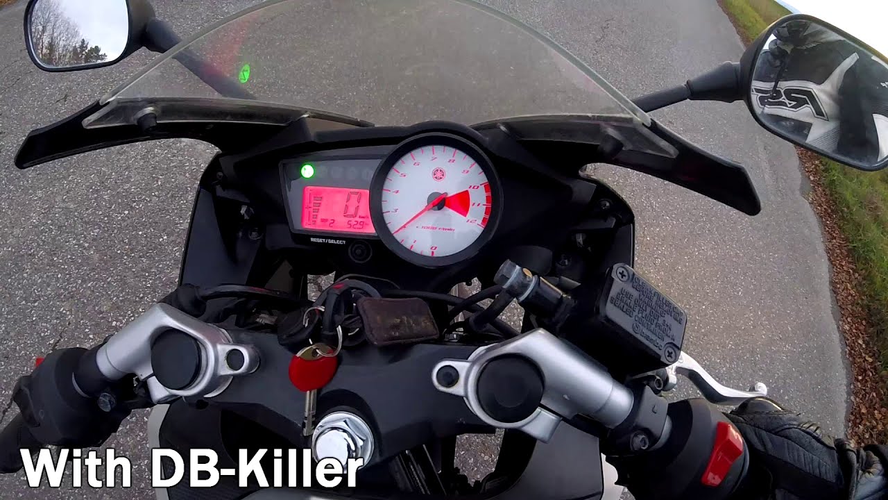 Yamaha YZF-R125 | Full Mivv GP Black | Exhaust Sound |