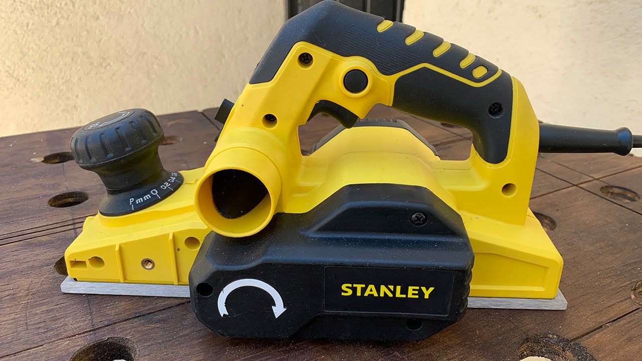 Cepillo Eléctrico Stanley (REVIEW)