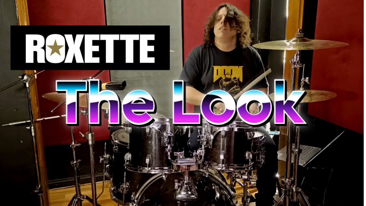 Roxette - The Look - Drum Cover + DRUM SOLO