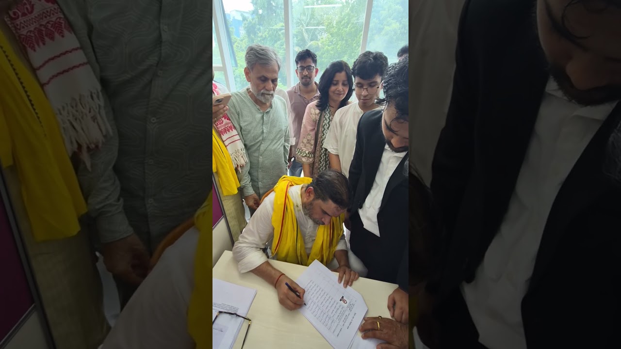 PK Nomination 🔥 #bankipurbyelection #prashantkishor #jansuraaj #shortsvideo #ytviralshorts