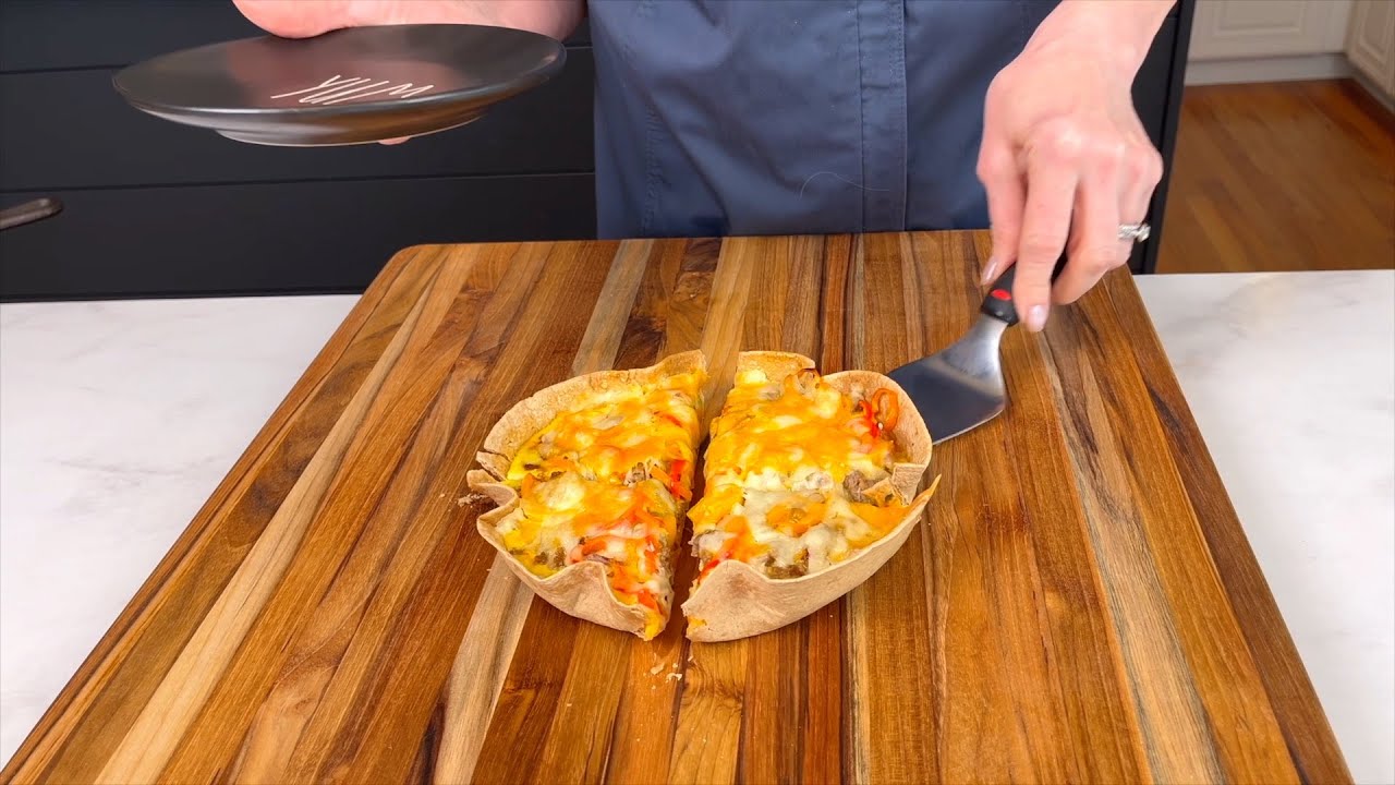 Ultimate tortilla breakfast quiche