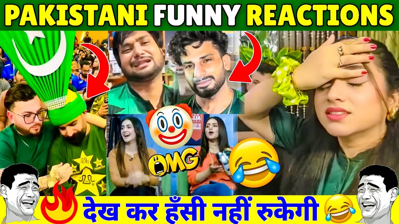 😂 India vs Pakistan 🔥 Pakistani Reaction Roast 😂 Pak Fans Funny Roast
