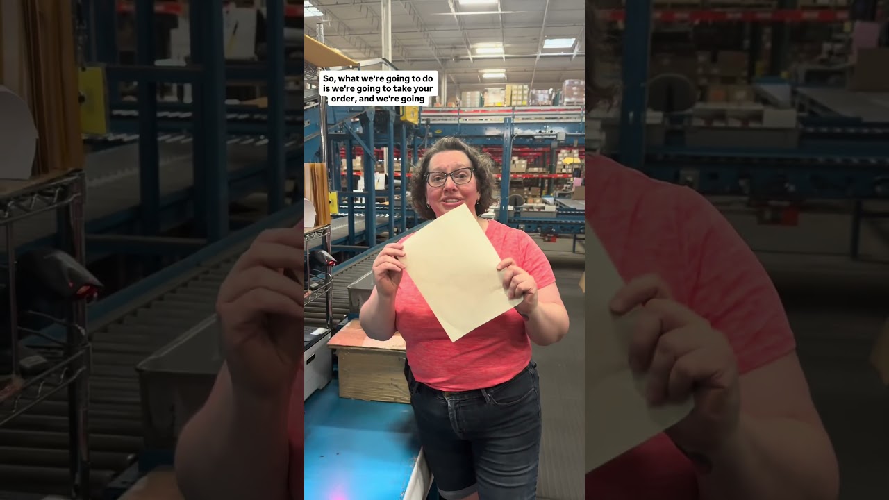 Pack an order with Trina in the Tyndale Warehouse