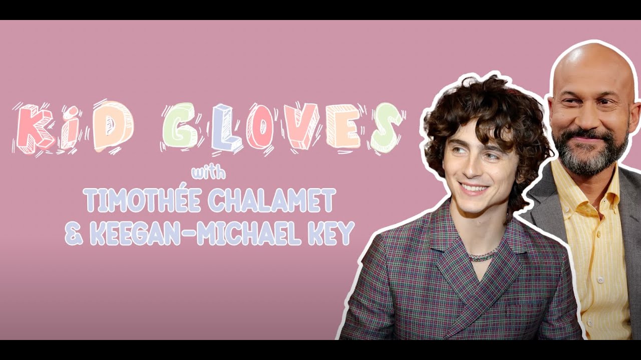 Timothée Chalamet and Keegan-Michael Key get interrogated by kids in hilarious 'Wonka' interview